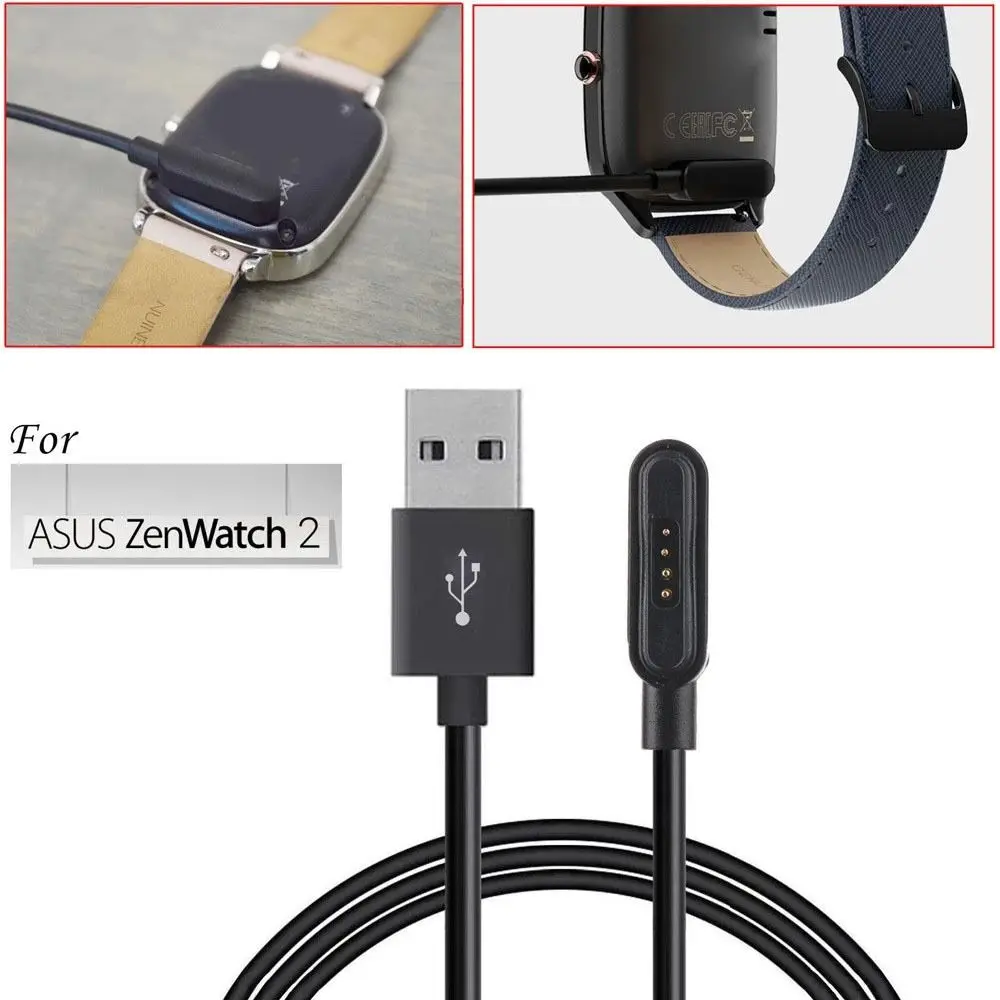

Magnetic Fast Charging Cable Charger For ASUS Zen Watch 2 Smart Watch IS9 3Ft 1M USB Smart Watch Charger For ASUS Zen Watch