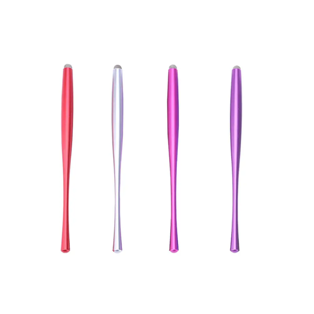 4Pcs Premium Metal Capacitive Stylus Pens Smooth Tip Ideal for Smartphone Tablet Pc Touch Screen Handwriting Tool