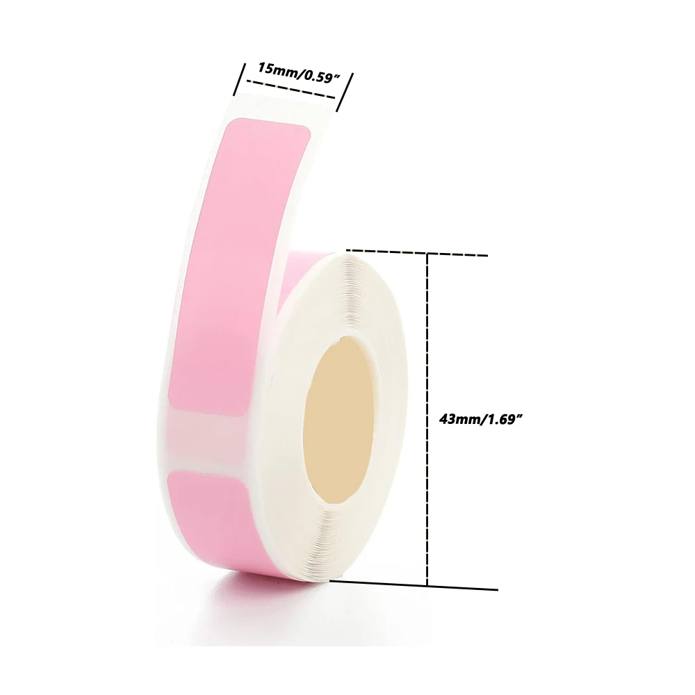Picture 4: 540 sheets/3 rolls 12X40mm thermal label paper compatible with Phomemo D30P15/P12/label paper 1/2 