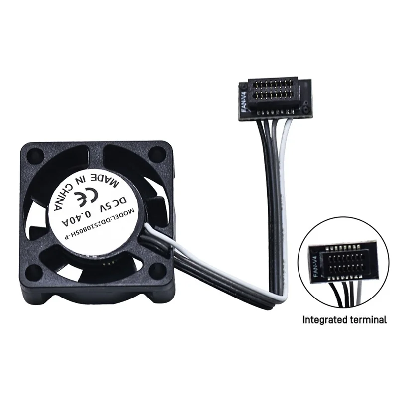 لمراوح تبريد Bambu Lab 2510 2 قطعة لسلسلة P1، حزمة تبريد Hotend عالية السرعة لـ P1S وP1P