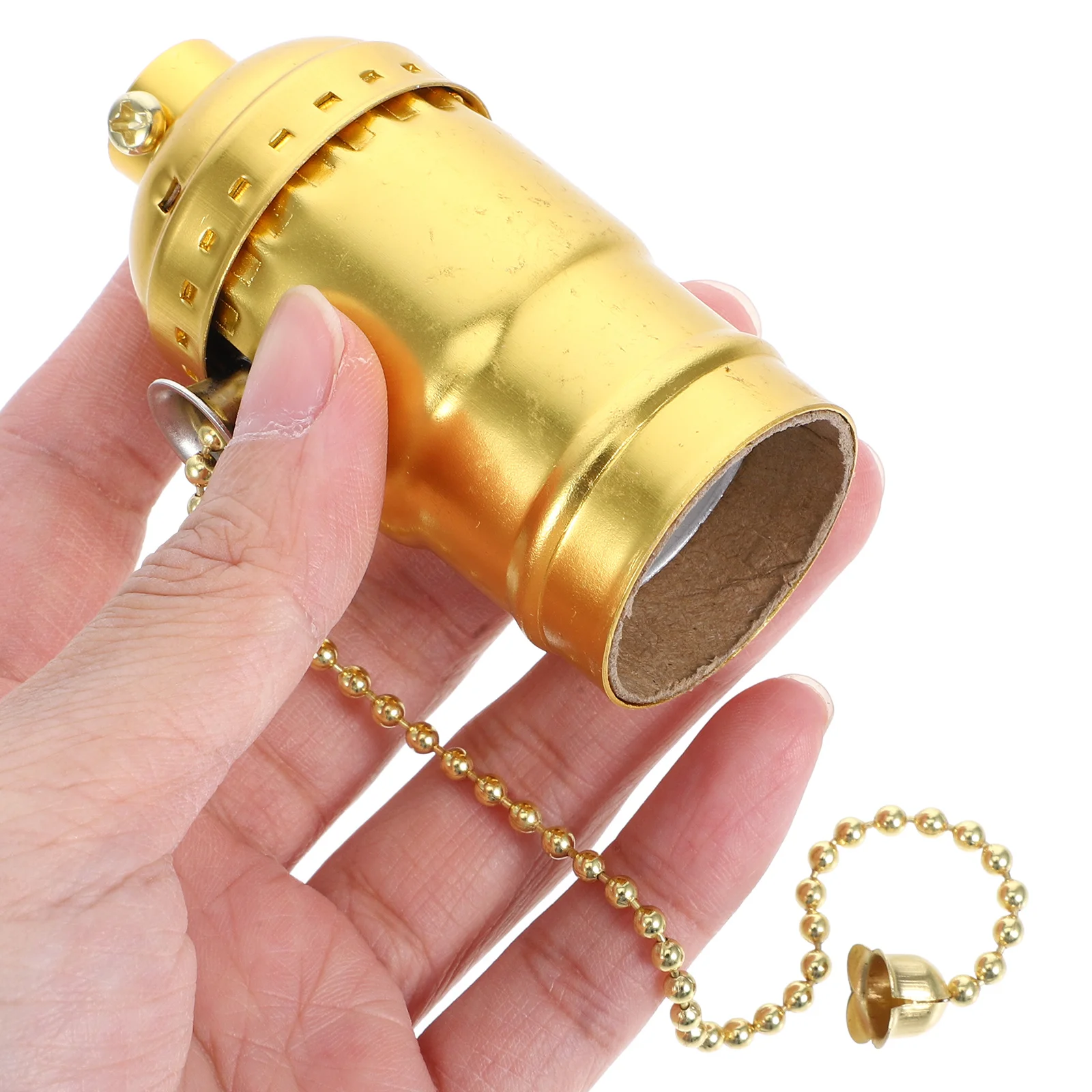 خمر E26 سحب سلسلة ضوء لمبة المقبس المسمار في حامل مصباح الرجعية نمط قاعدة مصابيح الحبل لغرفة المعيشة غرفة نوم مكتب #2