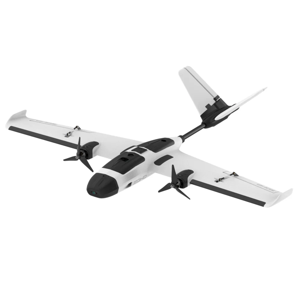 ALcorde TS-Kit d'avion RC à double moteur V-Tail, envergure de 980mm, EPP FPV, PNP, capacité VTOL réservée, compatible avec GoPro, DJI, Runcam