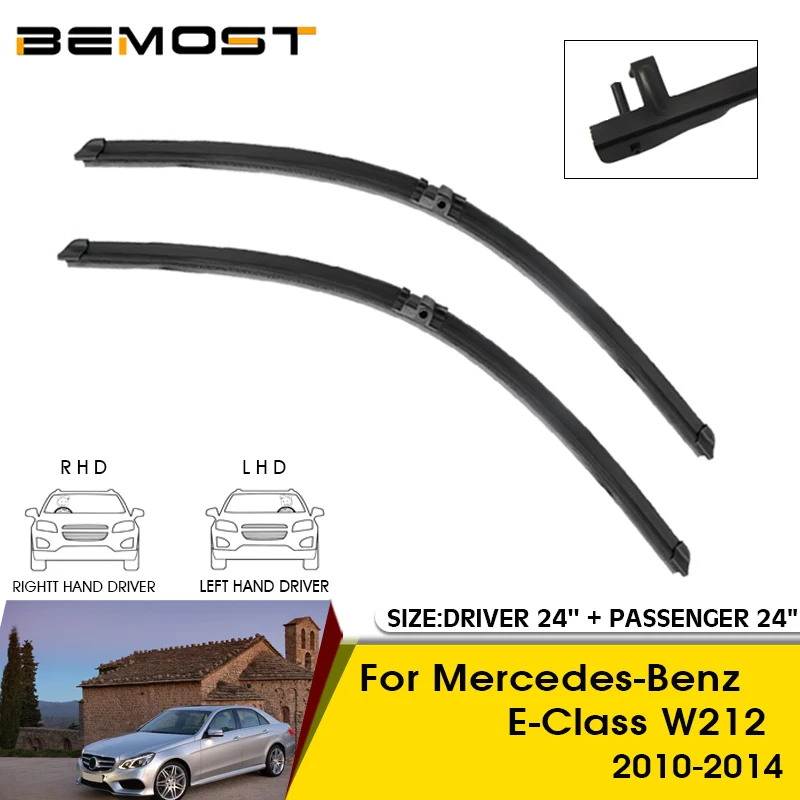 Car Wiper Blades For Mercedes-Benz E-Class W212 2010-2014 Windshield Windscreen Front Window Blades 24\