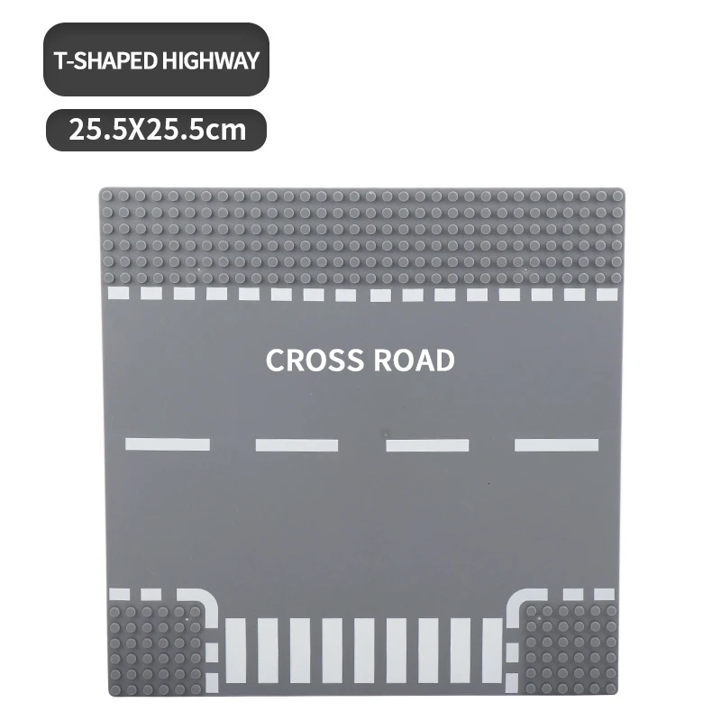 1pc City Road Street Grondplaat 32*32 Bouwsteen Bouw Road Figures Montage Bouwstenen Vakantie Speelgoed Voor Tiener