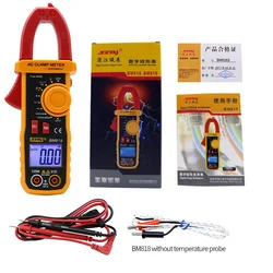 SZBJ BM818 Digital clamp meter BM819 Ture-RMS Ammeter ACV/DCV ACA 600V/600A Auto Range capacitance 2000uF/10000uF NCV Backlight
