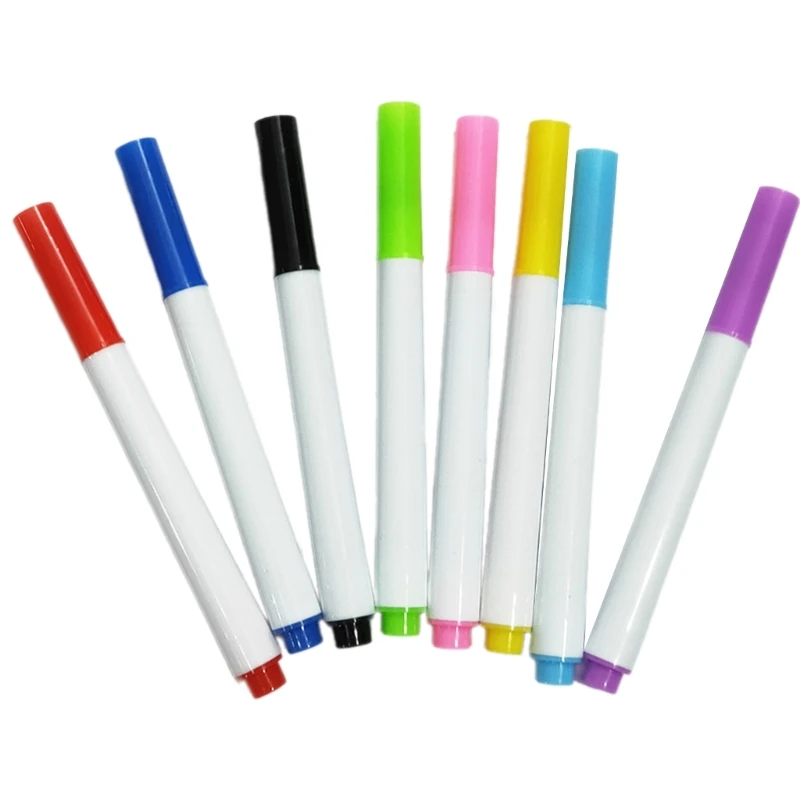 Erasable Whiteboard Pen Colorful Marker for School Office Whiteboard Chalkboard