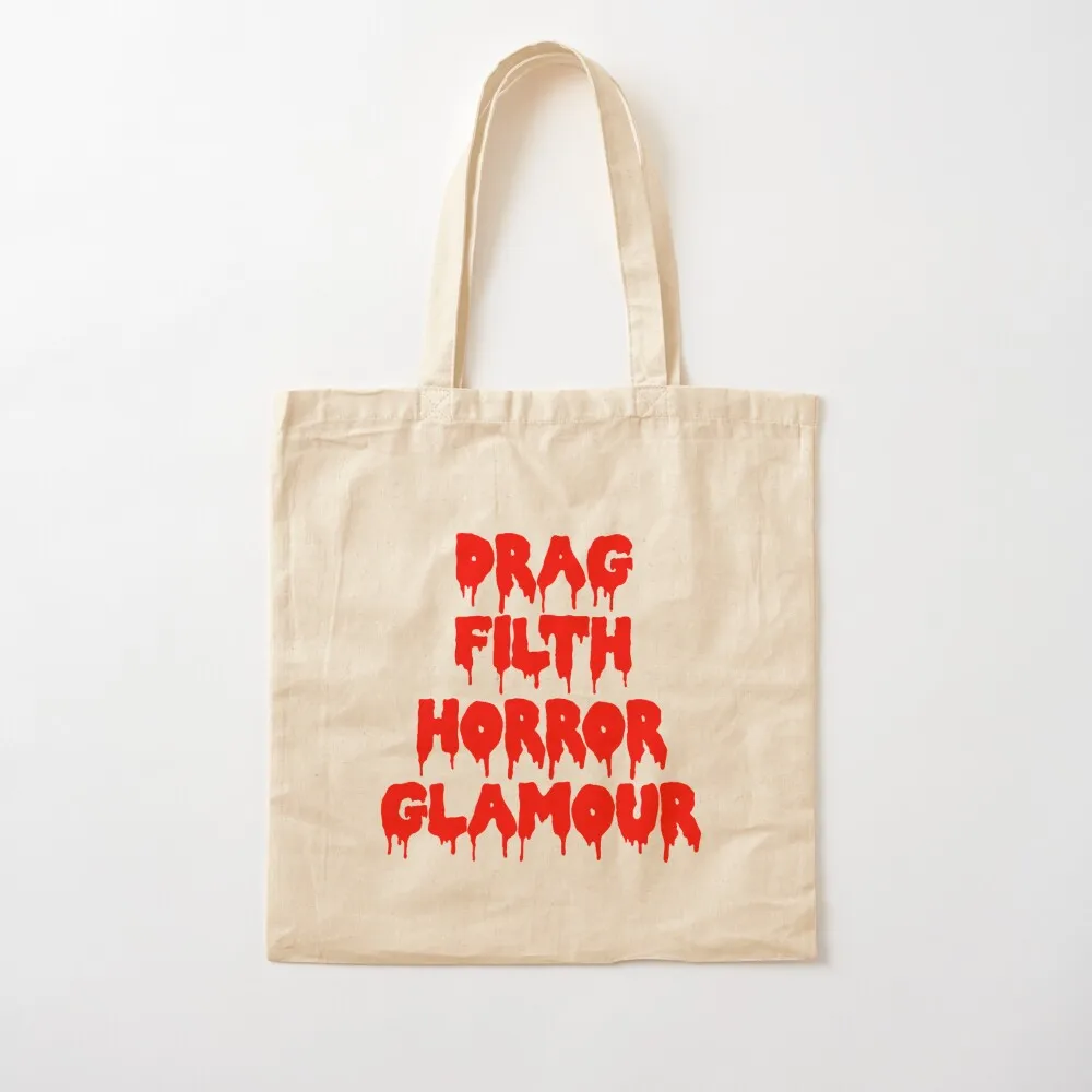 

Drag Filth Horreur Glamour Tote Bag Shopping bags personalized tote