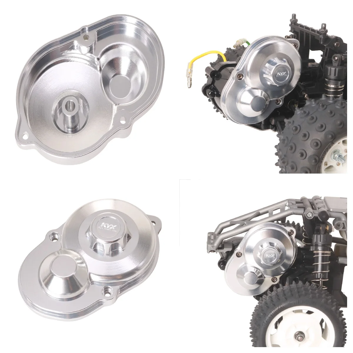 

Металлический аксессуар TAMIYA Densetsu 1/10 Fighter NXGEN DT04 58741, пульт дистанционного управления, внешняя крышка с большим зубом, компонент