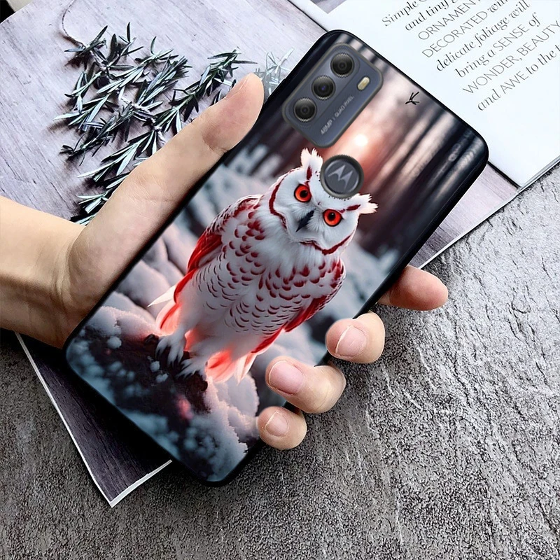 

Phone Case For Moto G85 G55 G05 G14 G75 G31 G50 G10 G20 G30 G60 G13 G32 G84 G54 G53 G72 G24 Power Owl