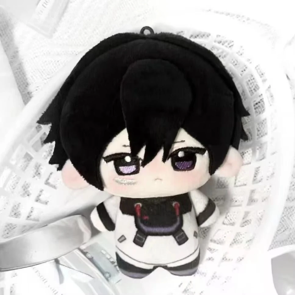 Anime VALORANT Iso Li Zhaoyu Adorable muñeco de peluche de algodón Nunu cuerpo figuras muñecas 10CM colgante llavero Mini juguet