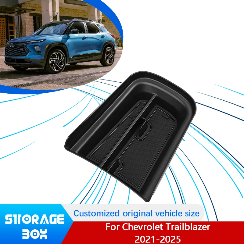 

For Chevrolet Trailblazer 2021-2025 Armrest Box Car Supplies Center Console Auto Interior Modification Storage Auto Accessories