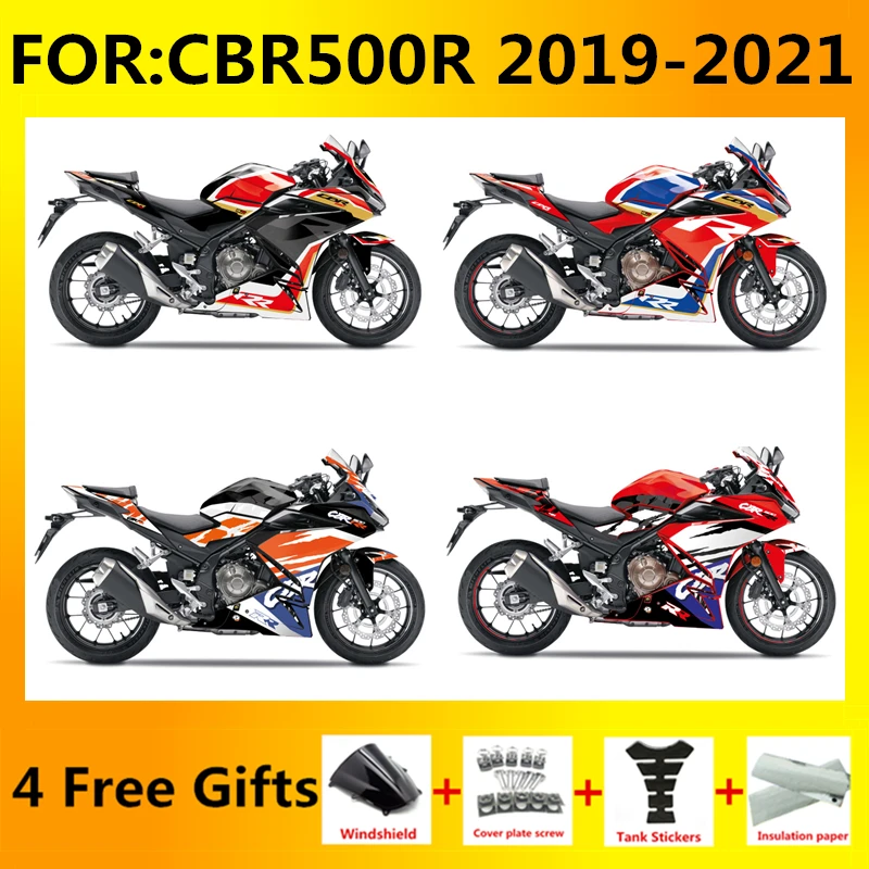 Fit For Motorcycle Fairing Bodywork Kit fit Panel Set CBR 500 CBR500R CBR 500R 19 20 21 CBR500 2019 2020 2021 full fairings zxmt