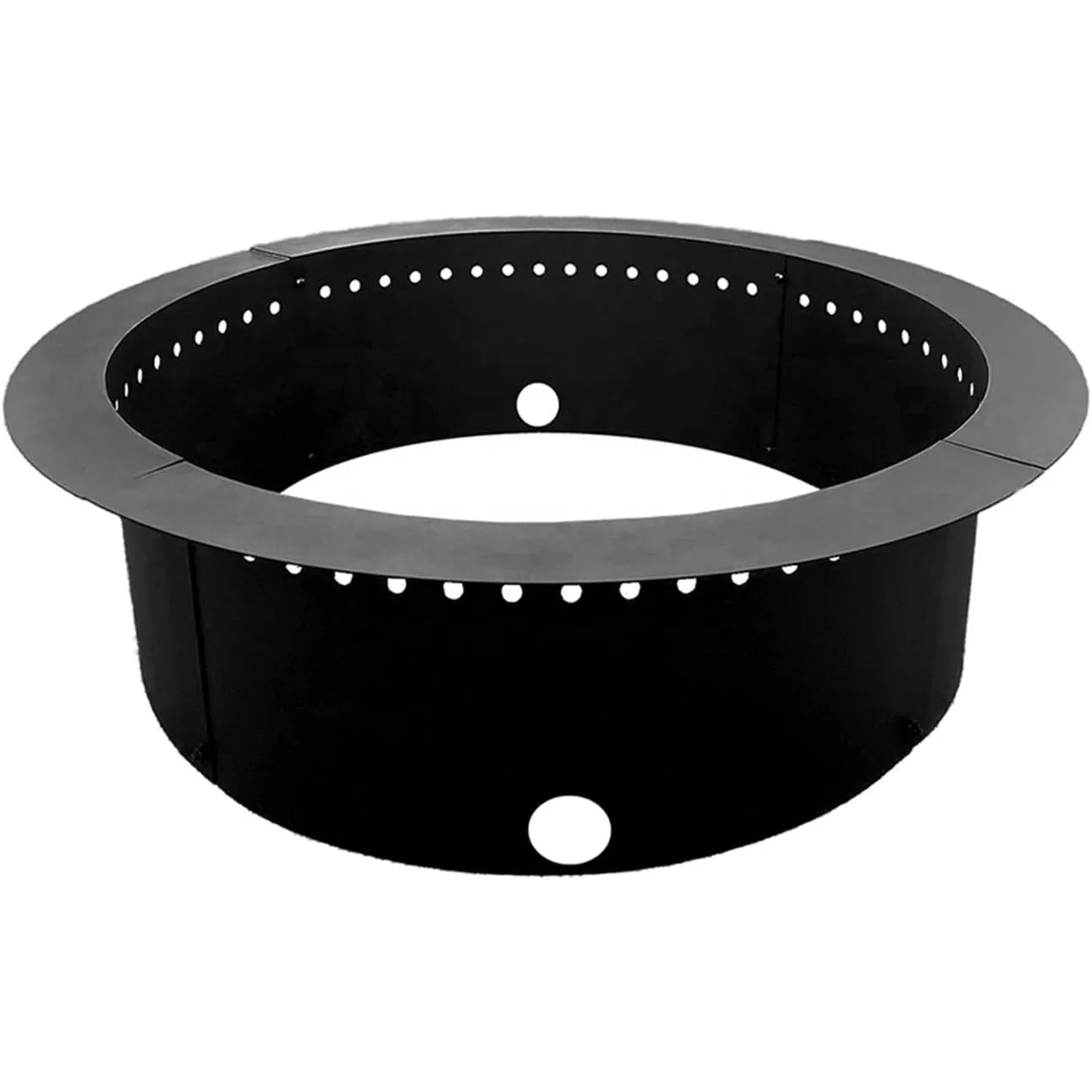 Heavy Duty Metal Smokeless Fire Pit Ring Round Fire Pit Insert Liner for Outdoor