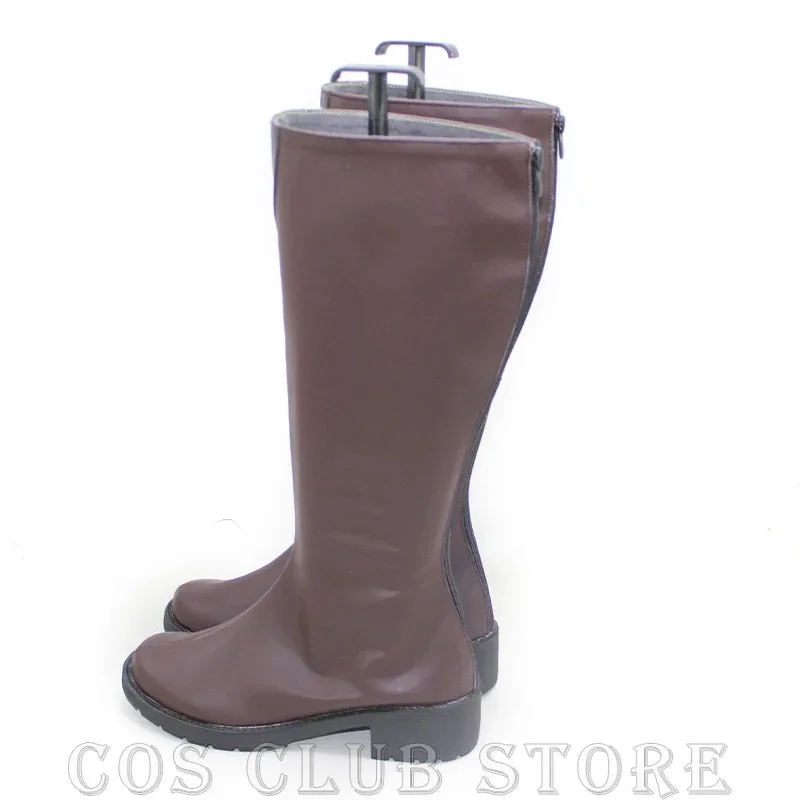 أنيمي ميلينا أحذية تأثيري لعبة دور اللعب لي لا الأحذية زي الباروكات الشعر ملابس للحفلات عباءة فستان فاخر فستان الكبار النساء #3