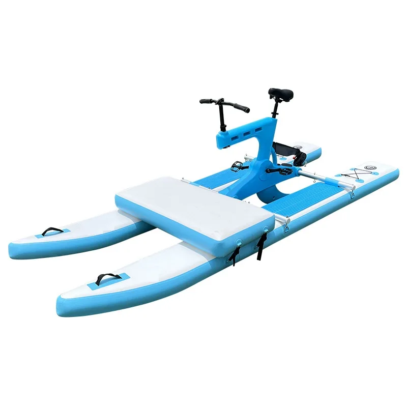 inflatable floating one seated sea cycle Water Bike  Lake Bicycle