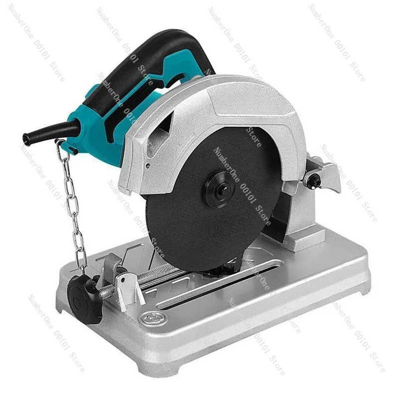 Small Steel Machine Cutting Machine Mitre Saw 7-Inch Electric Circular Saw Wood Processing and Decoration Tools with Base Plate