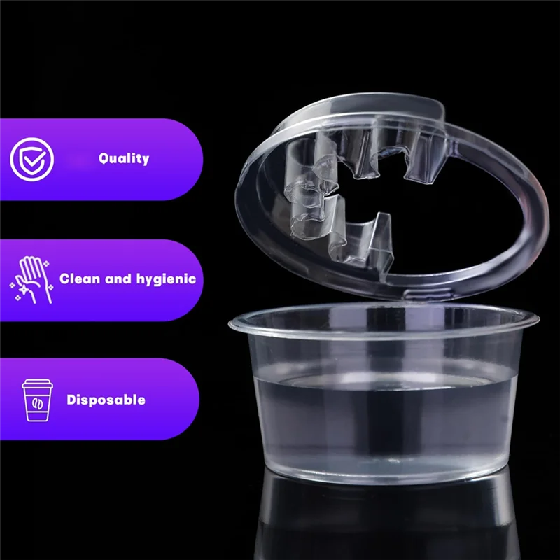 JY-タトゥーニードル洗浄カップホルダー タトゥーインクカートリッジ ニードルカップ タトゥーニードル配置ラックトレイ タトゥー用品 20個/箱