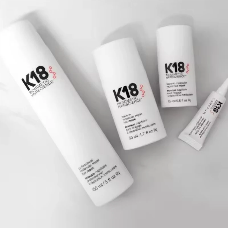 

Best Seller K18 Leave-In Molecular Kertain Repair Hair Mask Softens Restores Damaged Hair Deep Keratin Treatment for Hair Scalp