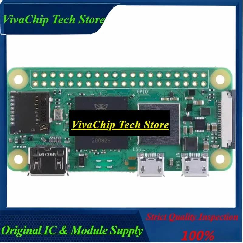 VivacpPi Zero 2w Kit Development Board Quad-core 64-bit SoC Arm Cortex-A53 1 GHz CPU For Bluetooth 4.2ble Onboard Antenna