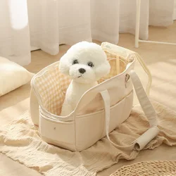 Fashionable Outdoor Portable Cat Bag Portable Dog Bag Cross-body Pet Shoulder Bag Breathable Cat Nest