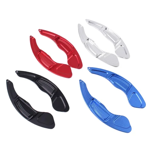 Imagen 2 del producto Para Honda Civic G8 8.ª generación VIII FD6 2006 2007 2008 2009 2010, extensión de palanca de cambios de aluminio para volante de coche