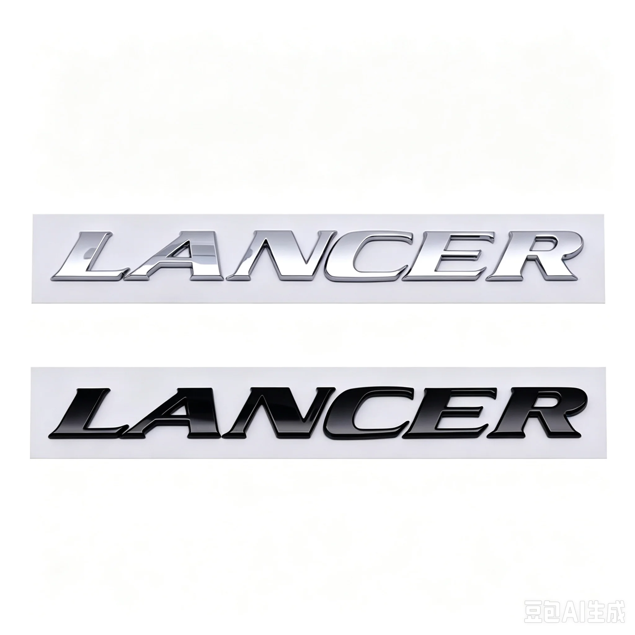 LANCER Labeling Is Suitable for Mitsubishi Lanser Wingson LANCER Tail Label ABS Car Sticker Emblem