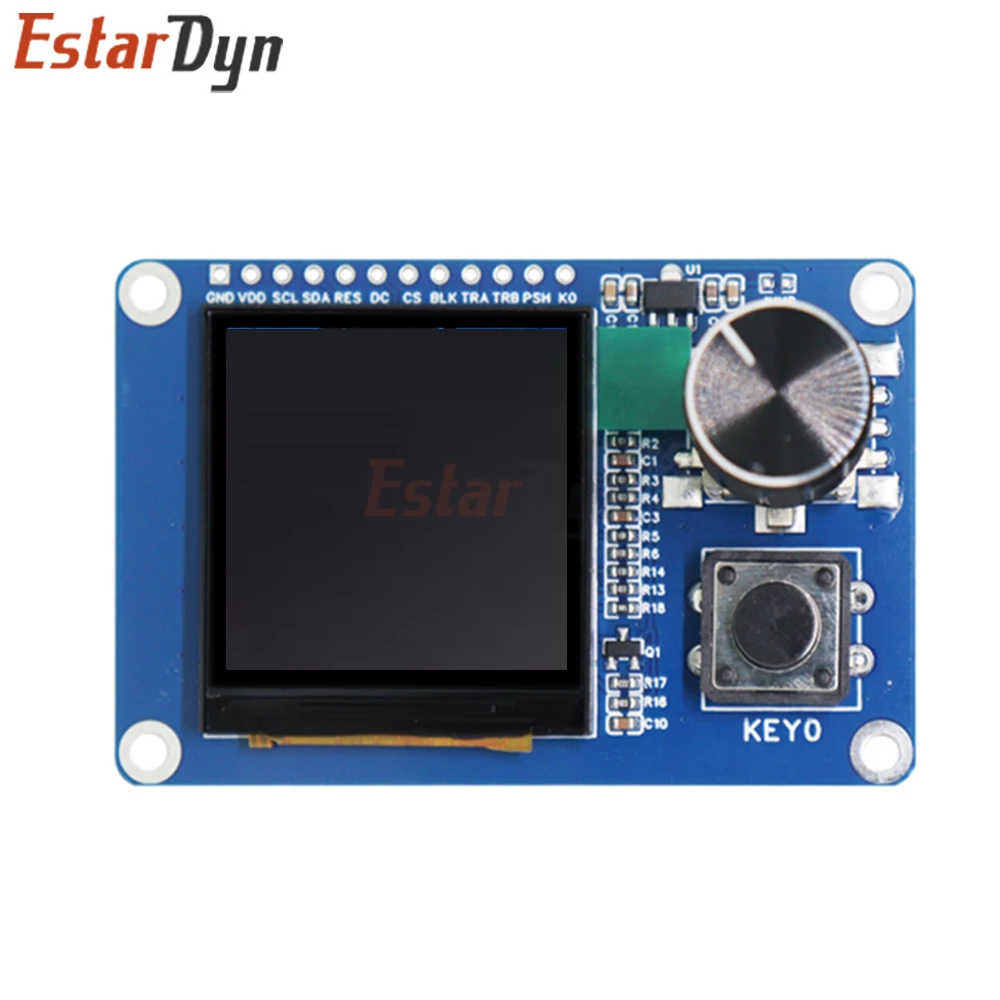 1.54 inch TFT LCD Display Module with EC11 Rotary Encoder Button, IIC/I2C SPI Interface 240x240 for Arduino ESP32 ESP8266 DIY