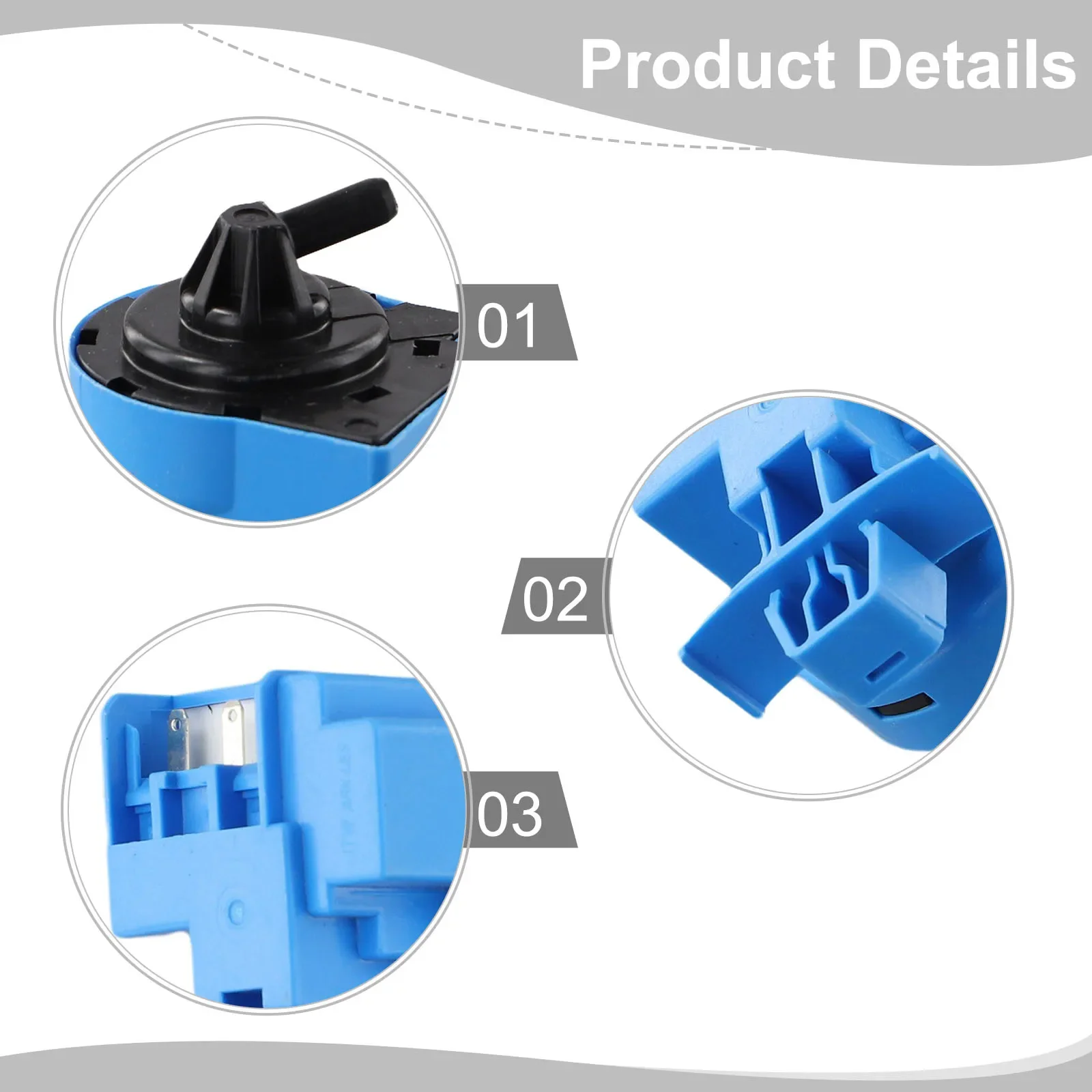 Water Level Sensor FOR SAMSUNG Drum Washing Machine Water Level Sensor DC96 01703G Water Level Switch Pressure Control Parts
