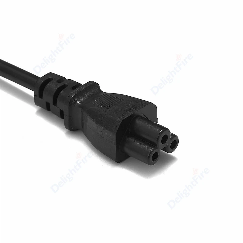 Przewód zasilający ue US kabel zasilający IEC C5 kabel przedłużający AC do adapterów AC Laptop Notebook Lenovo Sony Samsung Laptop