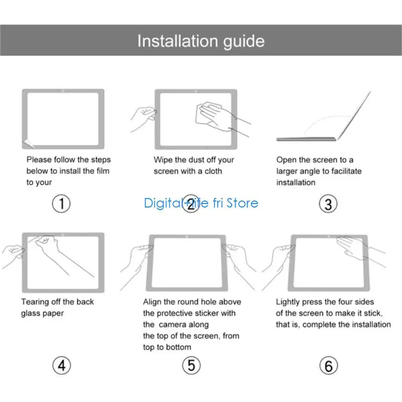 E06D 14Inch Protective Glass Film For Laptop Display Easy Installation Screen Protector For Pavilion Laptop Film