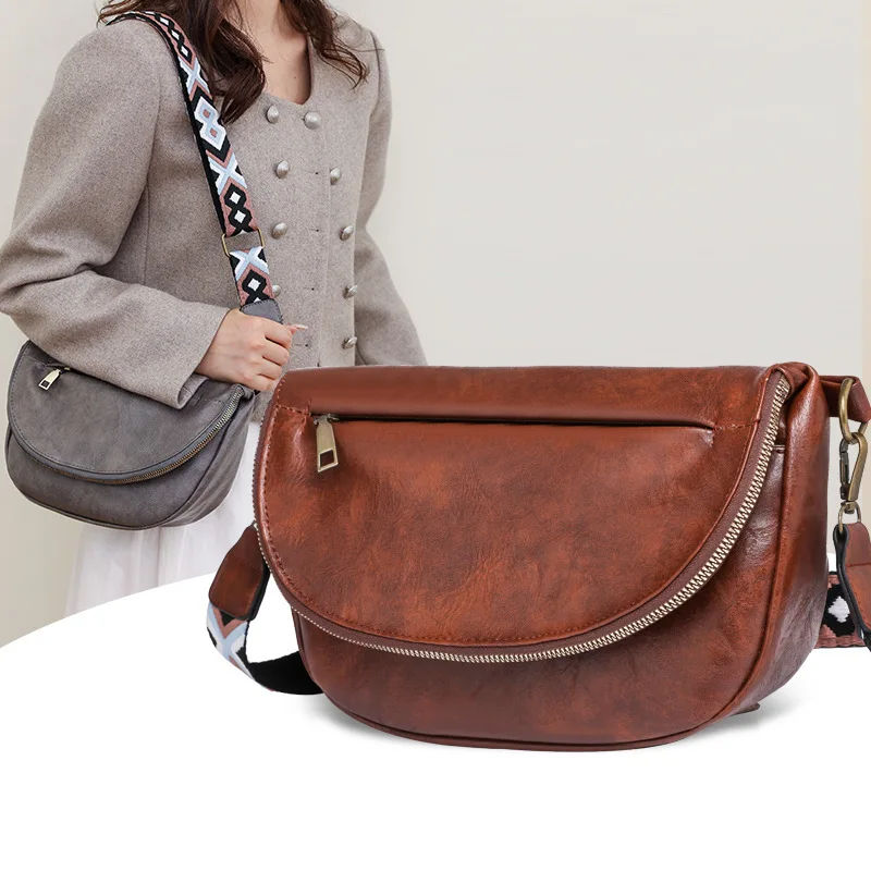 Bolsos cruzados Retro a la moda para mujer, bolso de hombro informal para mujer, bolso de pecho Simple, bolsos de diseñador, bolso y bolsos, bolso
