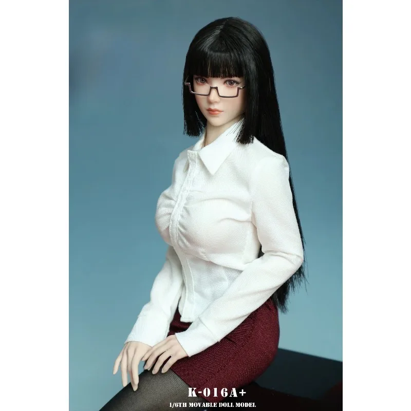 

Pre-sale 1/6 Scale JKTOYS Milly2.0 K-016 Movable Eyes Beauty Head Carving Model for 12'' Action Figures Body Dolls