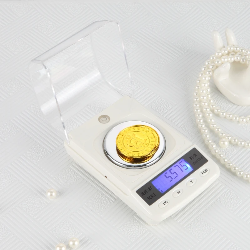 

Fodwet-Experimental Grade High Precision Electronic Scale, 0.001g Accuracy, Suitable for Gold Jewelry, Diamond Carat, Precious Metals, Precious Medicinal Materials Weighing