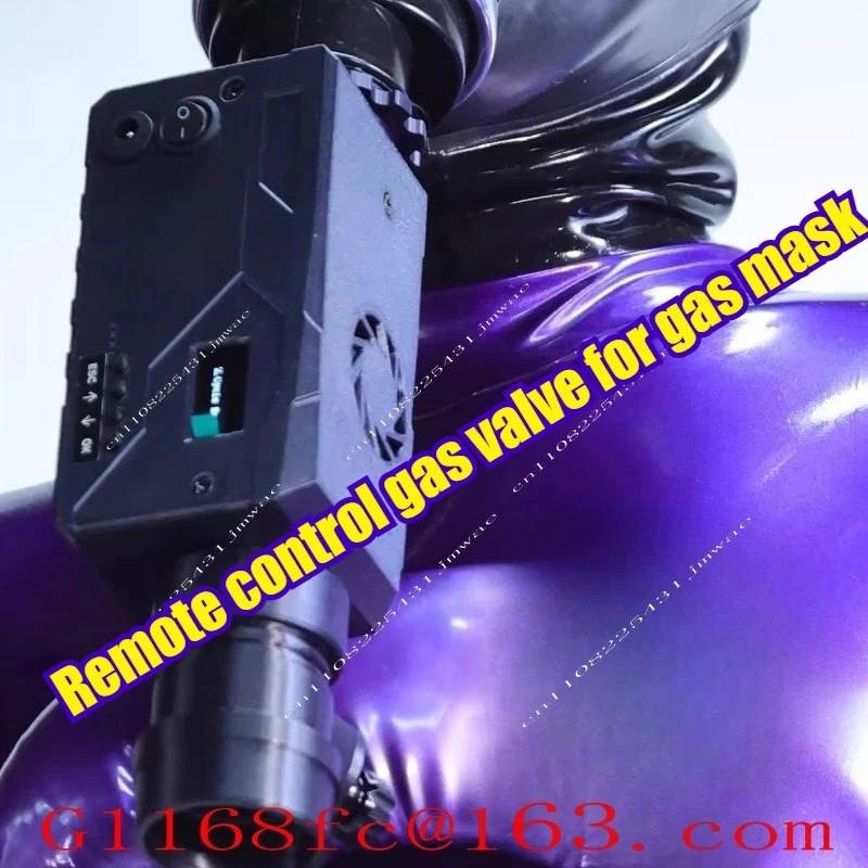 English Version Gas Mask Remote Control Valve Breathing Control Trainer Cycle Timed Negative Pressure Bottle Complete Set