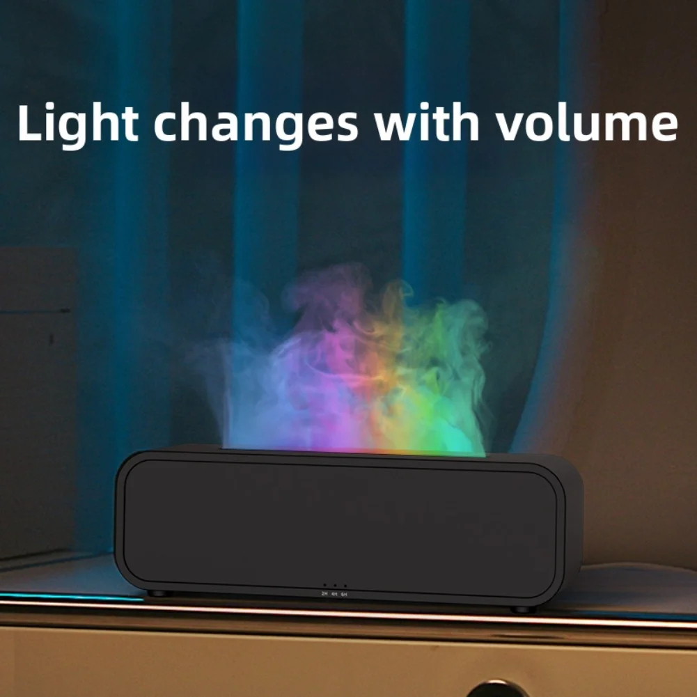 

Highmist Aroma Diffuser with Sound Activation and Seven Color Flame Effect for Relaxing Ambiance 250ml Capacity