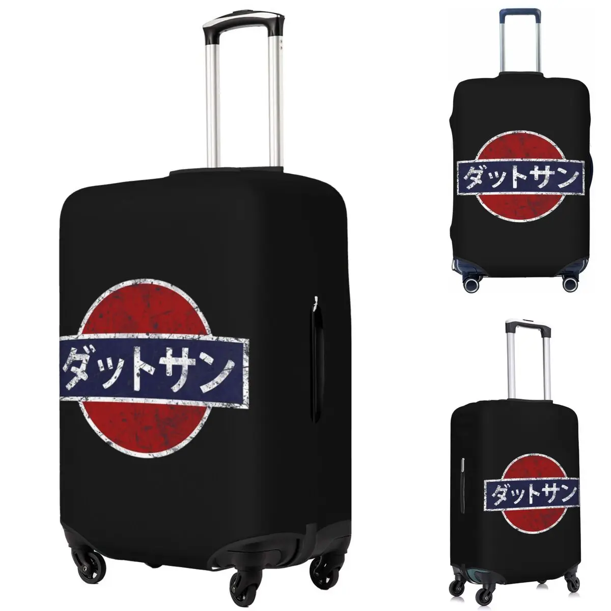 

Datsun Vintage Japanese Car Suitcase Cover Protection Elastic Trip Luggage Protector Covers for 18-32 Inch