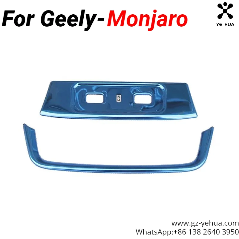 

For GEELY Monjaro Manjaro Xingyue L KX11 2022 2023 Rear Air Conditioning Vent Sticker Car Accessories for Vehicles Parts