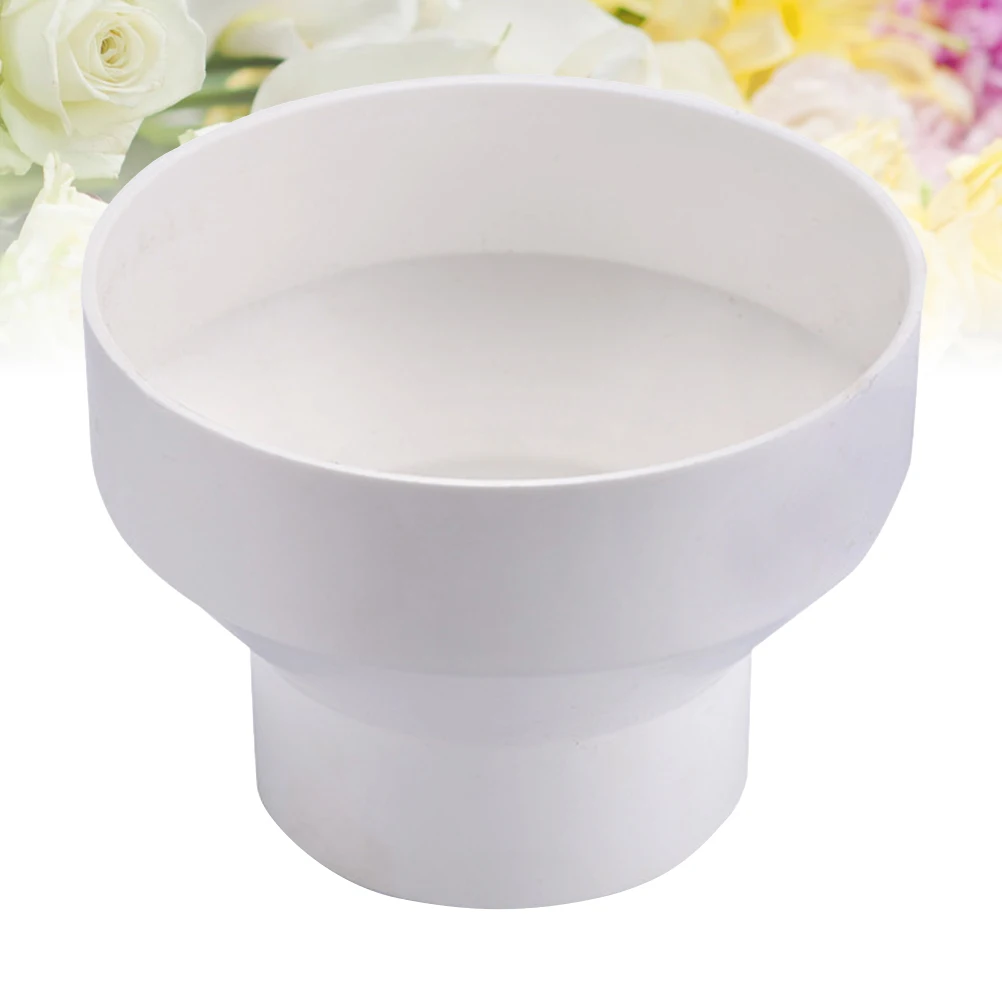 

1Pcs ABS Plastic Reducing Tapered Pipe for Kitchen Ventilator 200mm Into 150mm High Strength Air Adapter ABS Plastic Reducing