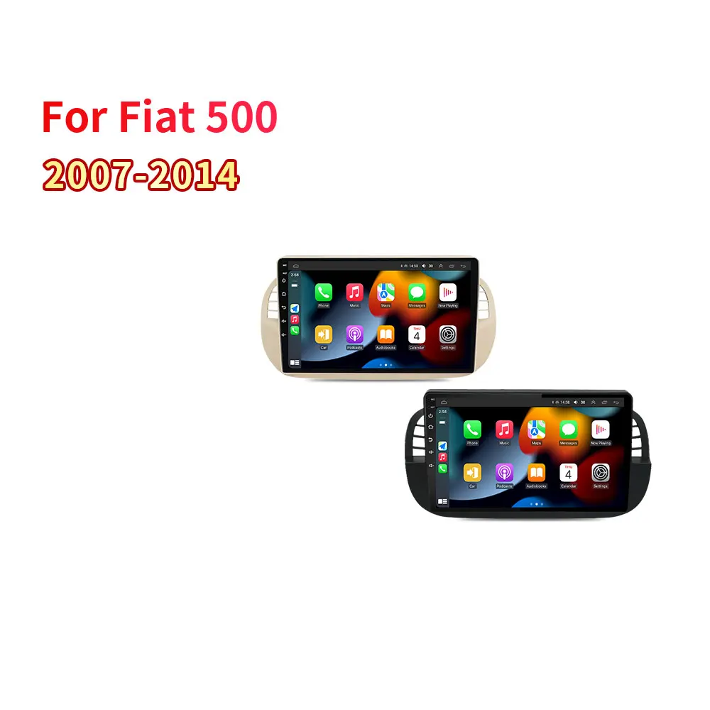 Auto DVD Android 16 Radio Stereo Voor Fiat 500 2007-2015 Auto Multimedia Speler GPS Navigatie Head Unit Hoge prestaties WIFI - afbeelding 2