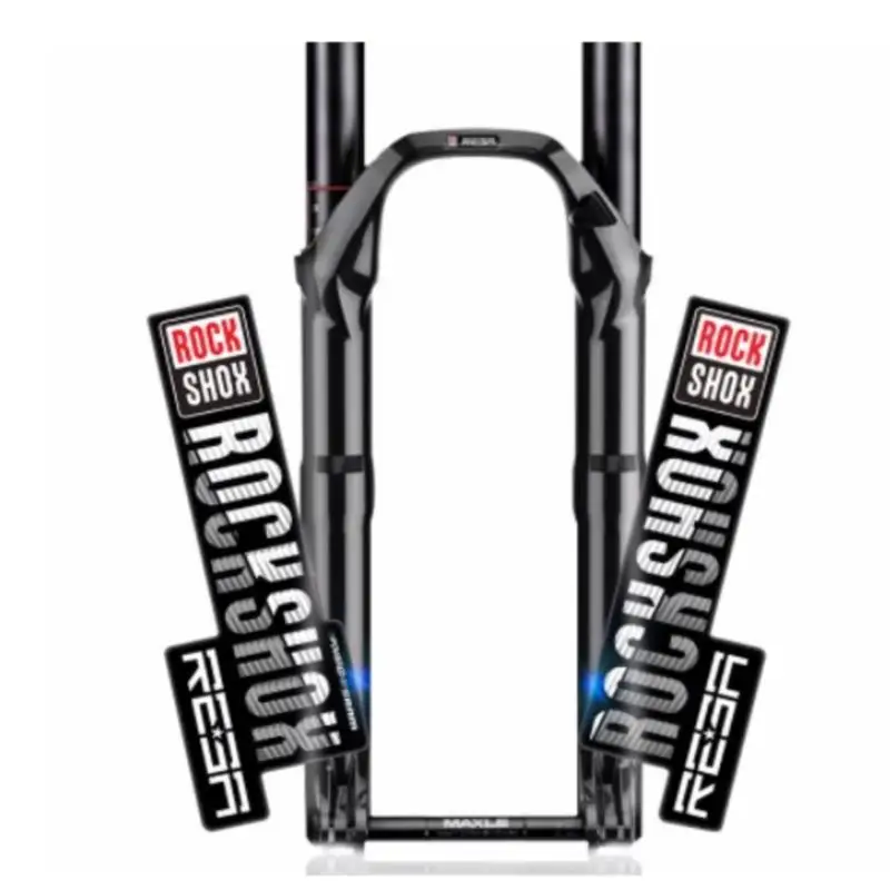 Mountain Bike Front Fork Vinyl Stickers Decals Color Change Waterproof for Bicycle Front Shock Absorber Decor Accessories