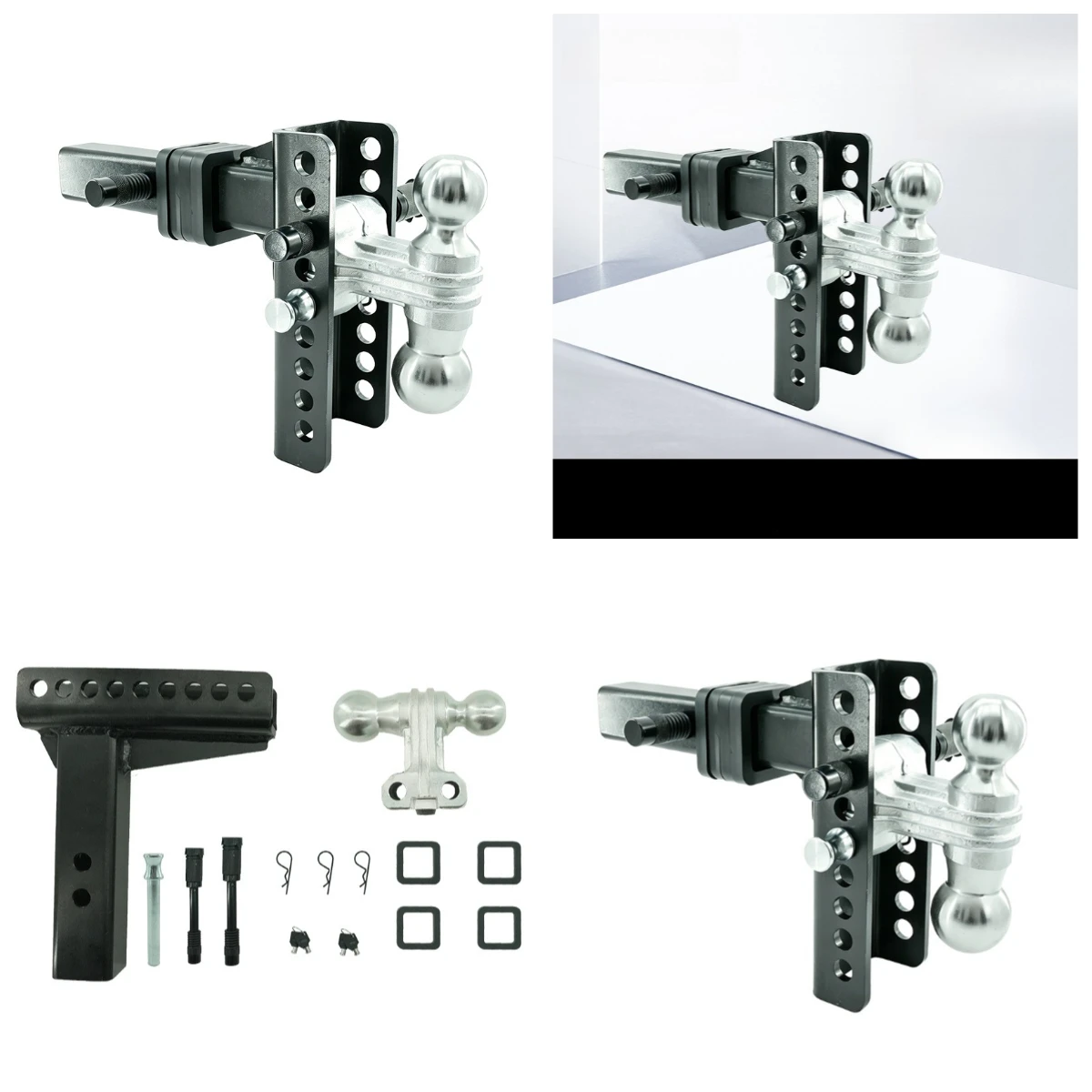 Carbon steel adjustable trailer arm source adjustable off-road coupling device