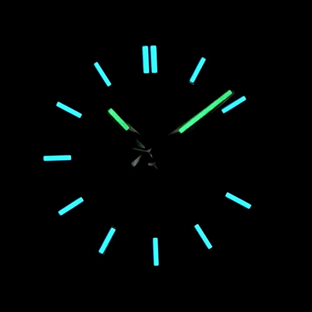 Watch Dial N H35 dial Watch dial Custom logo No logo Blue Luminous 28.5mm dial for N H35 N H36 movement watch accessories