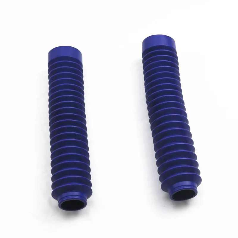 30mm 포크 오토바이 파란색 고무 부팅 범용 먼지 재킷 커버, 더트 바이크