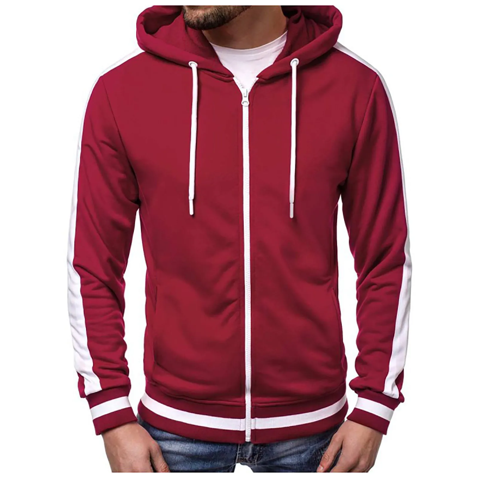 2024 New Men's Hoodies Sweatshirts Zipper Hoodie Men Sweatshirt Solid Color Man Hoody Sweatshirts For Male Sweatshirts