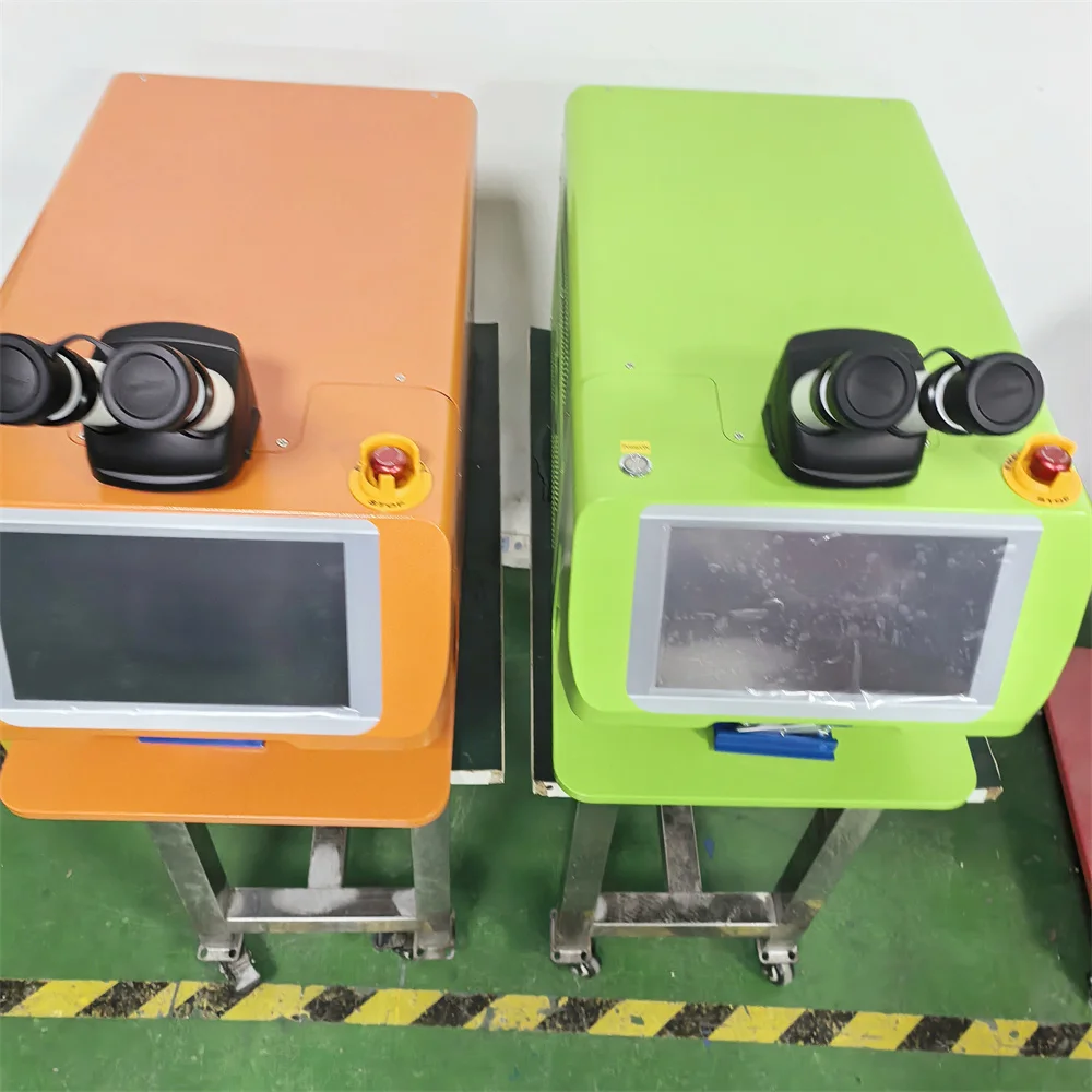 Fiber Laser Spot Welding Machine Desktop Portable Mini Small Stainless Steel Gold Silver Jewelry Welder