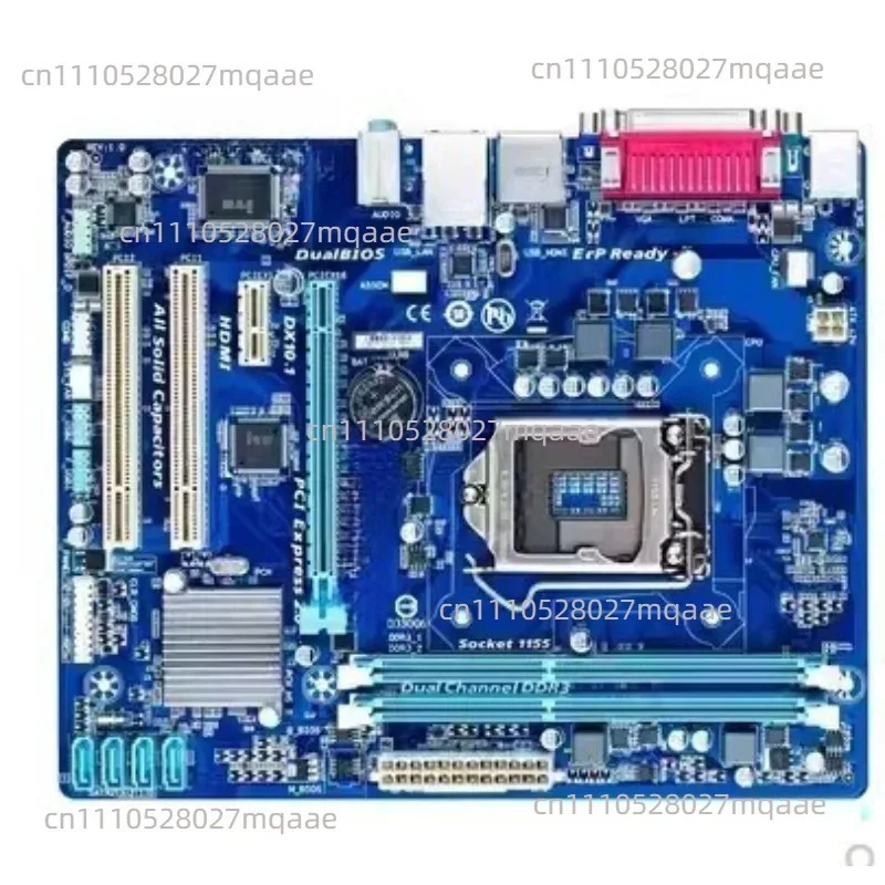 for H61 Mainboard Gigabyte H61M-S2PH 1155 Pin Mainboard All Solid State Hdmi with Pci