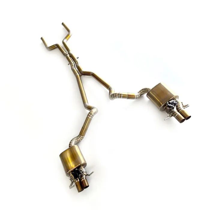 Titanium Catback OEM Valve Muffler Exhaust for Mercedes-Benz E63/E63S AMG W213 V8 4.0T 2016-2023 Valvetronic Exhaust System
