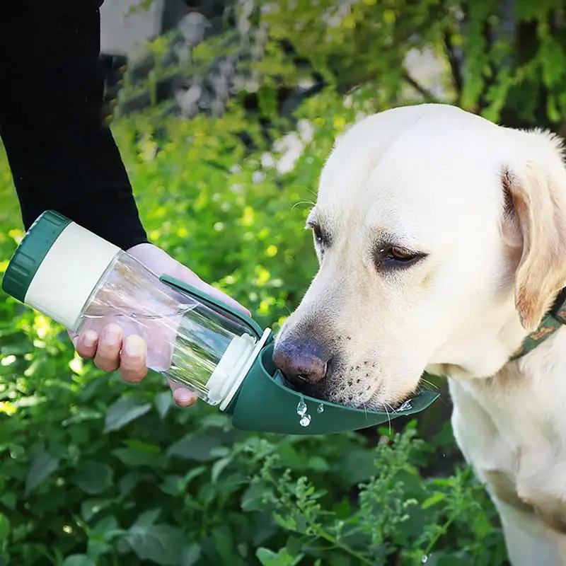 Portable Dog Water Bottle 300ml Leakproof Dog Drinking Bottle Dog Water Bottle Travel For Walking Hiking Camping Picnicking