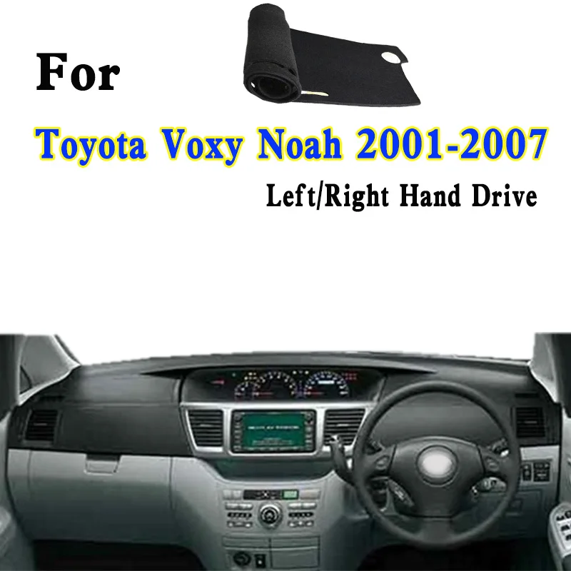 Untuk 2001-07 Toyota Nuh X VOXY R65G R60 Aksesori Mobil Dashmat Instrumen Penutup Dasbor Bantalan Insulasi Tabir Surya Pelindung P