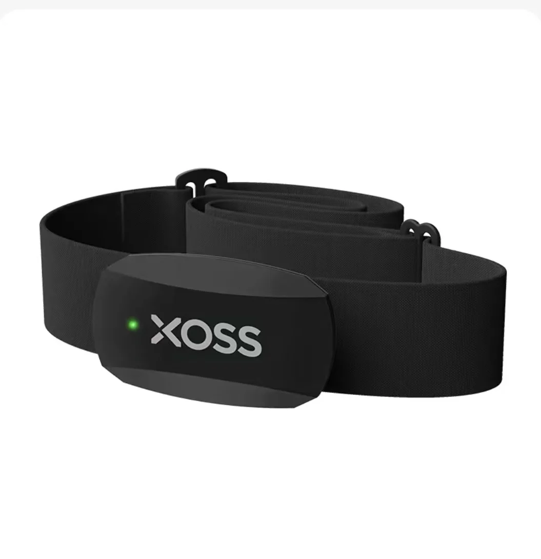 Sensor de Ritmo Cardíaco XOSS X2 con Correa para el Pecho, Monitor HRM Bluetooth ANT+ Inalámbrico Inteligente para Bicicleta, Sensor de Salud y Fitness para Ciclismo y Running